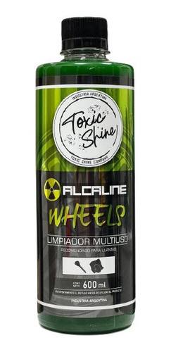 Alcaline Wheels Toxic Shine Limpiador Alcalino  Gel Apc 600