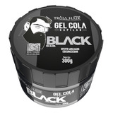 Gel Cola Black Da Troia Hair 4man 300g Extra Forte