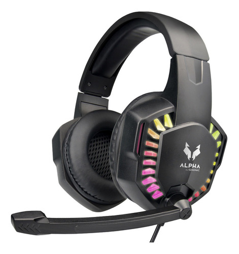 Auriculares Gamer Gadnic Led Rgb Sonido Alta Calidad