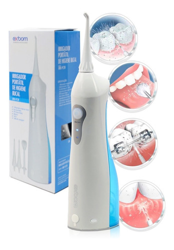 Irrigador Oral Portátil Higiene Bucal Dente Recarregável E23
