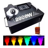 Máquina De Fumaça 24 Led Leds Rgb 2000w Profissional Lky24