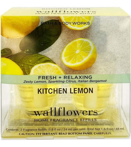 Bath & Body Works Refill Wallflowers Kitchen Lemon