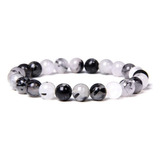 Pulsera Piedra Cuarzo Turmalinado 8mm Iconic Store