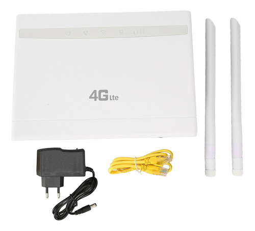 Enrutador Wifi 4g Cpe 4 Antenas 3 Interfaces De Internet De