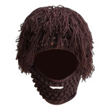 Gorro De Punto Con Barba, Gorro De Punto Para Niños, Esquí D