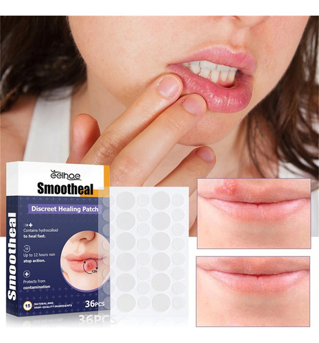 Parches Suavizantes Para Herpes Labial Parche Curativo Discr