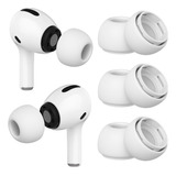 6 Almohadillas Para Auriculares  AirPods Pro - Blancas