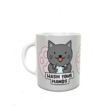 Mug Taza Gatos Prevencion 11 Onzas