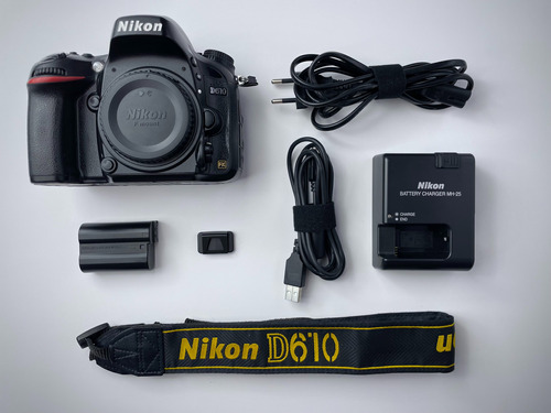Câmera Nikon D610 Dslr Full Frame Corpo