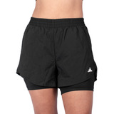 Shorts adidas 2 In 1 Aeroready Made For Training Feminino