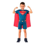 Roupa Superman Fantasia Super Homem Infantil Heróis