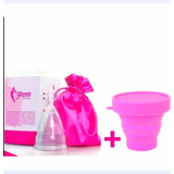  Copita Copa Menstrual Ecológica+vaso Esterilizador Mdp