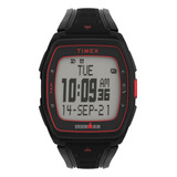 Reloj Timex Ironman Tw5m47500 Digital T300 Negro Num Grandes Color Del Fondo Gris