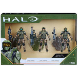 Halo 4 3 Figure Pack Assortment - Unsc Marines With Weapons