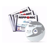 Bluray Bdr Nipponic 1x-6x 25gb Pc 50un