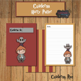 Cuaderno Harry Potter Ron Diario Intimo Imprimible