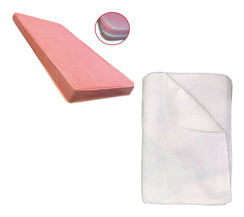 Protector Cubre Colchon Impermeable Cuna + Colchon