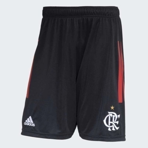 Short De Basquete Flamengo adidas 1 Preto 2021/22 Gn8354