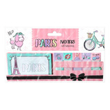 Set De Sticky Notes Notitas Kawaii Paris Eiffel 