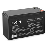 Bateria 12v 7a De Alarme Cerca Elétrica Selada Elgin