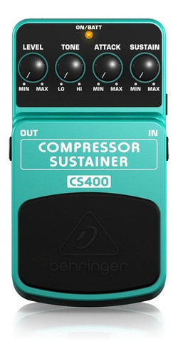 Pedal De Compresión/sustain Behringer Cs400