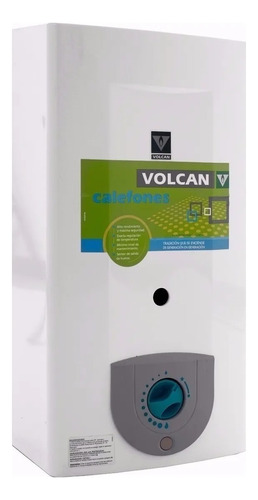 Calefón Volcan 315kav Gas Natural 14 Ltrs Tiraje Natural 4 