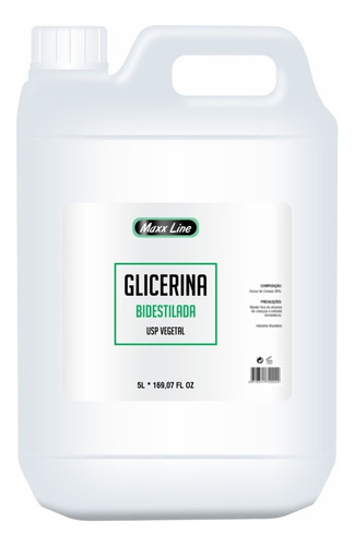  Glicerina Bidestilada Essencial Umectante E Emoliente 5 L