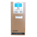 Cartucho De Tinta Epson Tr12220 Cyan Para Pro Wf-r4640