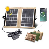 Cargador Solar Celular Panel Plegable Portátil Conpuerto Usb