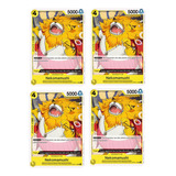 One Piece Card Game Nekomamushi Op06-110 Uncommon 4 Cartas