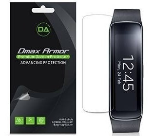 [3-pack] Dmax Armor- Samsung Gear Ajuste Pantalla Protector 