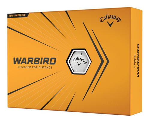 Pelota De Golf Callaway Warbird - Blanca / Docena