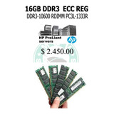 16gb Ddr3 Ecc Reg Hp  627808-b21  632202-001  Pro Liant