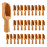 . 30 Minicucharas De Madera Para Baño, Sal De Baño,