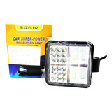 Par De Faros Led Cuadrado Luz Blanca 