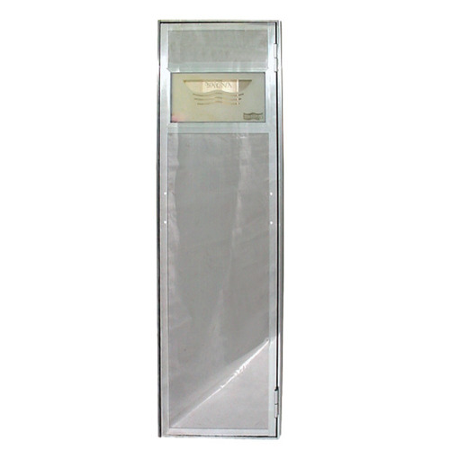 Porta De Aço Inox 0,57x1,90 M Para Sauna A Vapor Sodramar