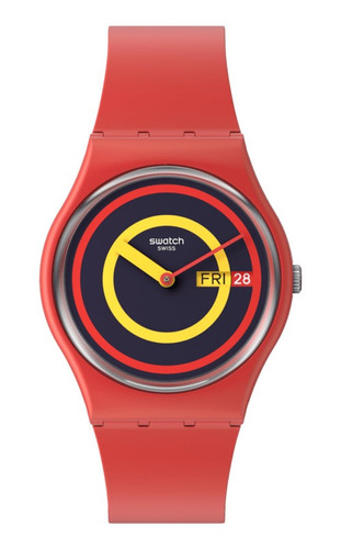 Reloj Swatch Swatch Concentric Red So28r702