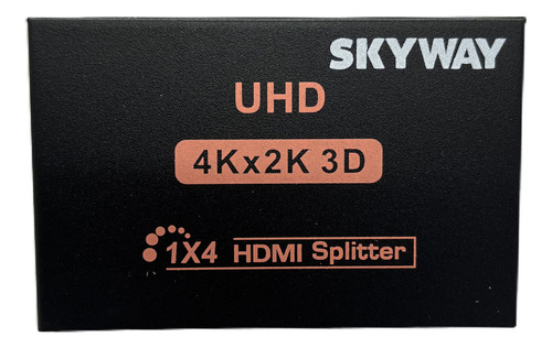 Splitter Hdmi 1x4 - V1.4 1 Entrada X 4 Salidas Full Hd 1080p