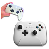 Controle 8bitdo Ultimate 2,4 Ghz White Dock Game Pc Nintendo