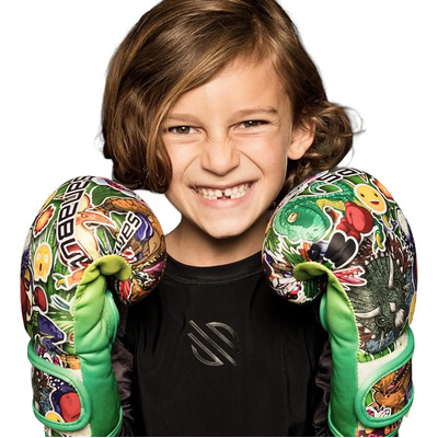Sanabul Sticker Bomb Kids Boxing Kickboxing Training Glov Ah | MercadoLibre
