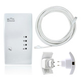 Repetidor Wifi Sinal Wireless Amplificador + Cabo 5 Mts Rede