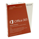 Microsoft Office 365 Home Premium 1 Ano 5 Pcs Ou Macs