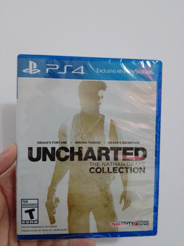 Uncharted The Nathan Drake Collection Ps4 Físico 