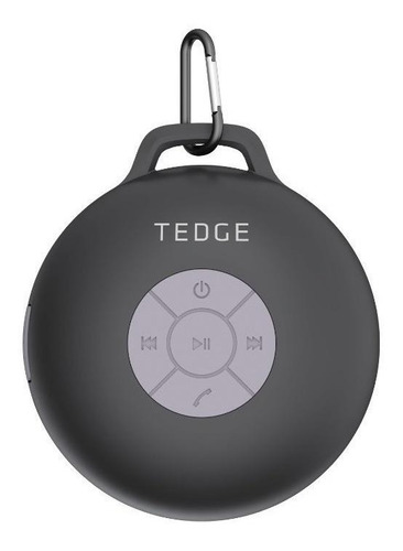 Bocina Tedge Portátil Con Bluetooth Cs3wtedge Waterproof Negra 