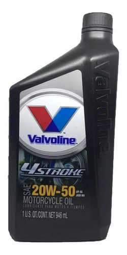 Aceite Valvoline 4stroke Mineral 20w50 Litro Motos 110 150