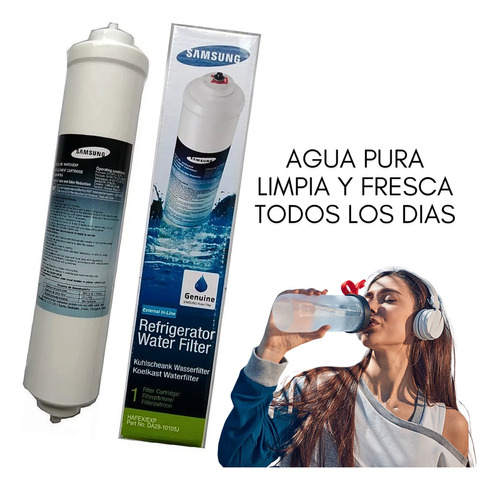 Samsung Externo Da29-10105j Filtro Purificador De Agua Para Neveras Y Nevecones
