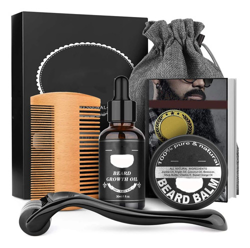 Kits De Esencia Para El Crecimiento De Barba, 5 Unidades