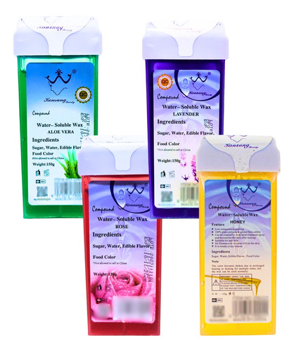 Pack X6 Cera Depilatoria Aromas Surtidos