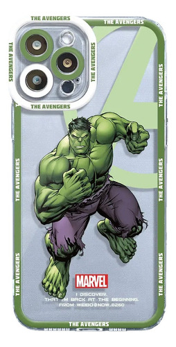 Funda Marvel Hulk Para iPhone 11 14 15 12 13