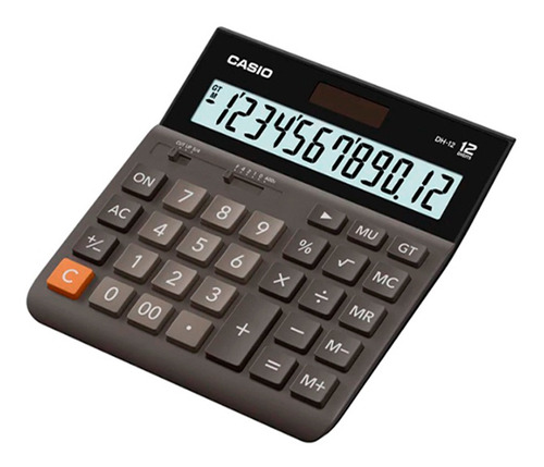 Calculadora Casio Oficina Y Escritorio Dh-12-bk Original